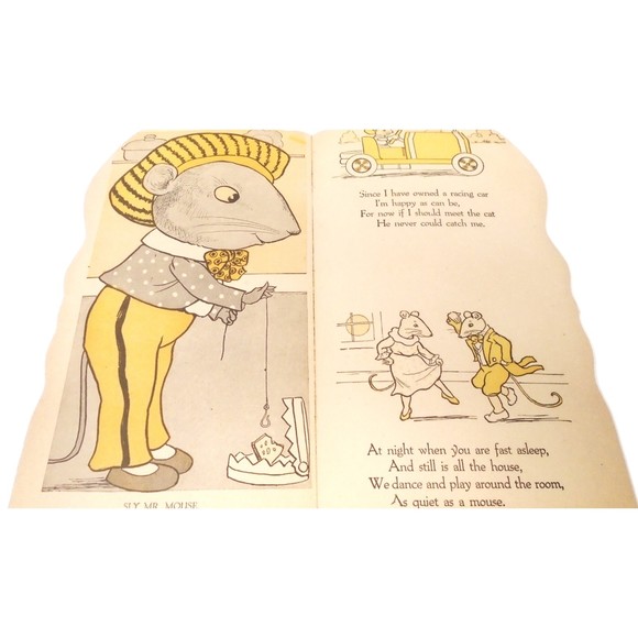 Antique 1918 "Puppy Squint" #041 Charles E. Graham Co. N.Y. Children Book - Picture 7 of 7